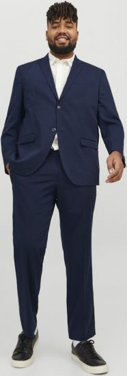 Jack & Jones FRANCO Suit Pants Dark Navy - Kostymer och kavajer - Kostymer i stora storlekar
