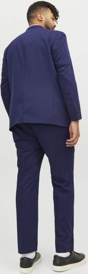  Jack & Jones FRANCO Suit Pants Medieval Blue - Kostymer och kavajer - Kostymer i stora storlekar