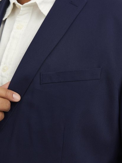  Jack & Jones FRANCO Suit Pants Medieval Blue - Kostymer och kavajer - Kostymer i stora storlekar