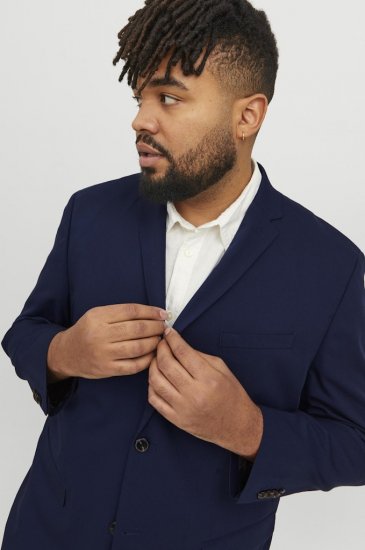  Jack & Jones FRANCO Suit Pants Medieval Blue - Kostymer och kavajer - Kostymer i stora storlekar