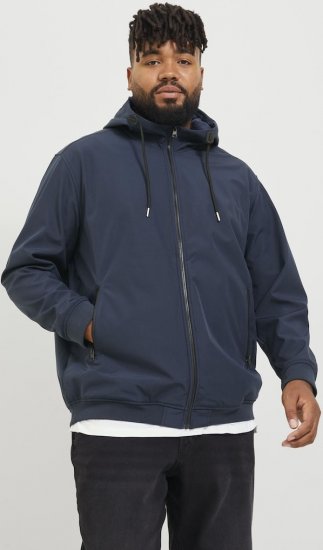 Jack & Jones BASIC Water-Resistant Softshell Jacket Navy Blazer - Jackor - Stora jackor - 2XL-12XL