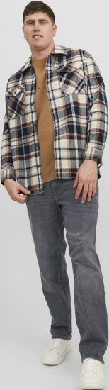 Jack & Jones MIKE ORIGINAL SQ 270 Jeans Black Denim - Jeans & byxor - Stora Jeans och Stora Byxor