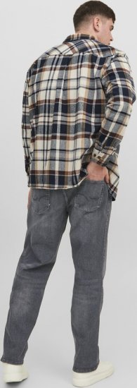 Jack & Jones MIKE ORIGINAL SQ 270 Jeans Black Denim - Jeans & byxor - Stora Jeans och Stora Byxor