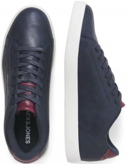 Jack & Jones Bosley Sneakers Navy Blazer/Red Dahlia - Herrskor 40-52 - 