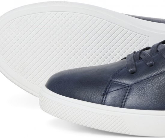 Jack & Jones Bosley Sneakers Navy Blazer/Red Dahlia - Herrskor 40-52 - 