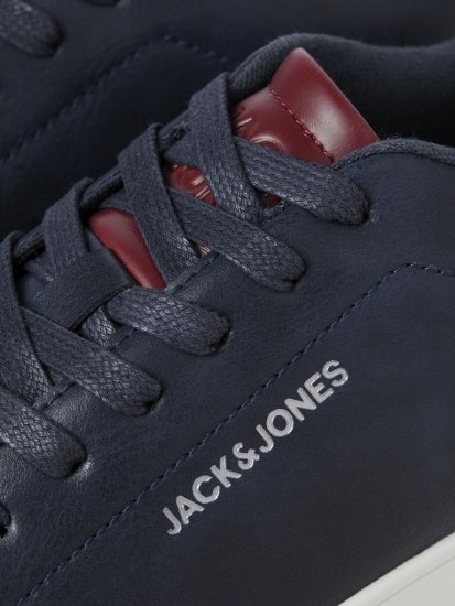 Jack & Jones Bosley Sneakers Navy Blazer/Red Dahlia - Herrskor 40-52 - 