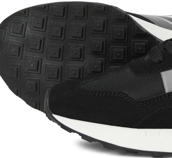 Jack & Jones Boston Combo Sneakers Black - Herrskor 40-52 - 