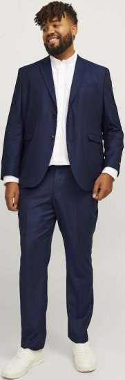 Jack & Jones SOLARIS Blazer Dark Navy - Kostymer och kavajer - Kostymer i stora storlekar