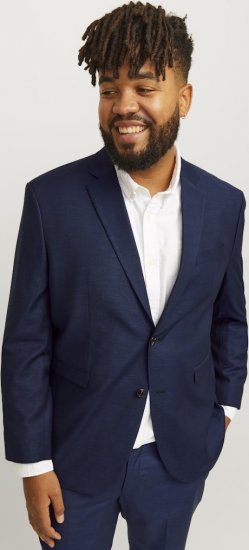 Jack & Jones SOLARIS Blazer Dark Navy - Kostymer och kavajer - Kostymer i stora storlekar