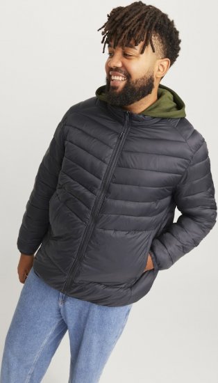 Jack & Jones SPRINT Quilted Collar Jacket Black - Jackor - Stora jackor - 2XL-12XL