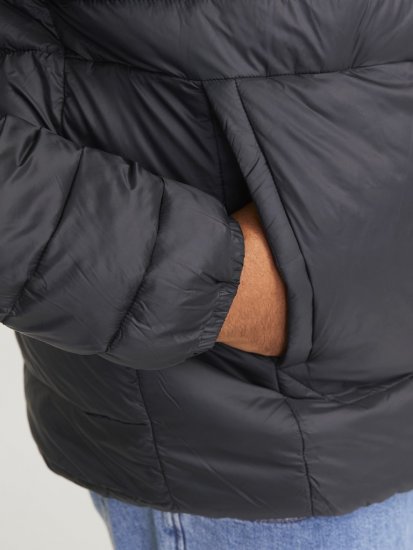 Jack & Jones SPRINT Quilted Collar Jacket Black - Jackor - Stora jackor - 2XL-12XL