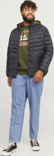 Jack & Jones SPRINT Quilted Collar Jacket Black - Jackor - Stora jackor - 2XL-12XL