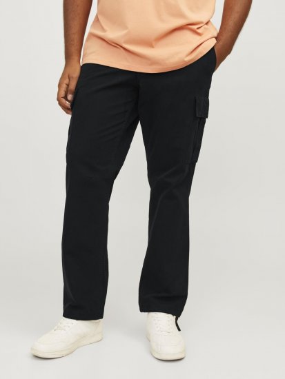 Jack & Jones JPSTKANE JJBARKLEY Cargopants Black - Jeans & byxor - Stora Jeans och Stora Byxor