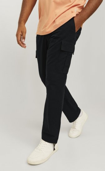 Jack & Jones JPSTKANE JJBARKLEY Cargopants Black - Jeans & byxor - Stora Jeans och Stora Byxor