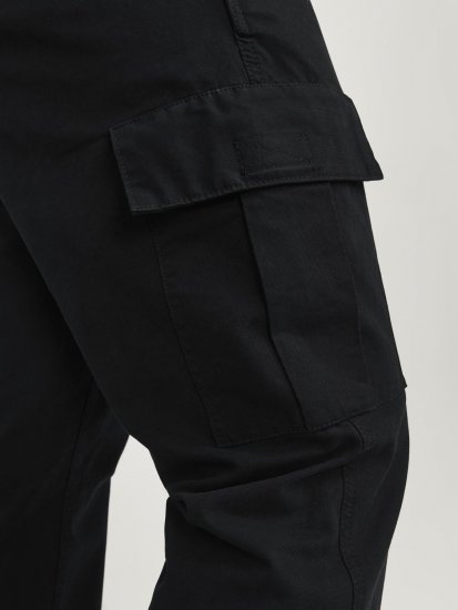 Jack & Jones JPSTKANE JJBARKLEY Cargopants Black - Jeans & byxor - Stora Jeans och Stora Byxor