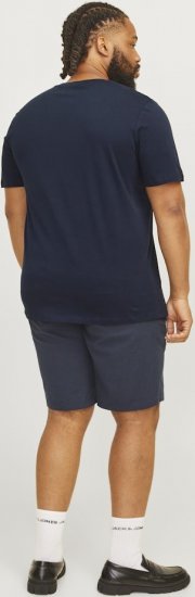 Jack & Jones CORP Logo Play 5 T-Shirt Navy Blazer - T-shirts - Stora T-shirts - 2XL-14XL