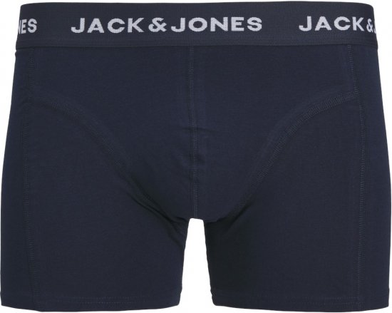 Jack & Jones JACCAMOFLAGE Trunks 3-Pack Navy Blazer - Underkläder & badkläder - Stora underkläder för män