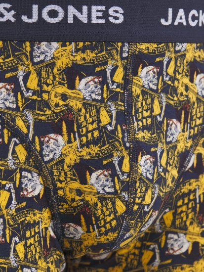 Jack & Jones SKULLROCK Trunks 3-Pack Navy Blazer - Underkläder & badkläder - Stora underkläder för män