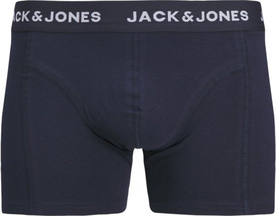Jack & Jones SKULLROCK Trunks 3-Pack Navy Blazer - Underkläder & badkläder - Stora underkläder för män