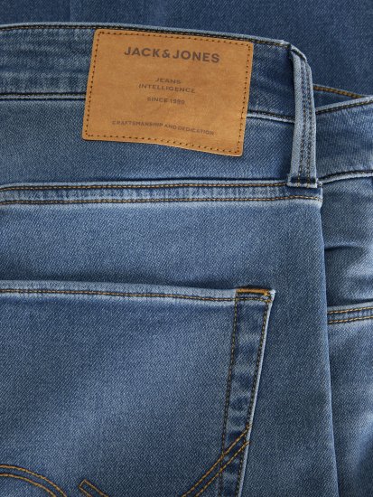 Jack & Jones JJIMIKE JJICON I.K. SQ 027 Jeans Blue Denim - Jeans & byxor - Stora Jeans och Stora Byxor
