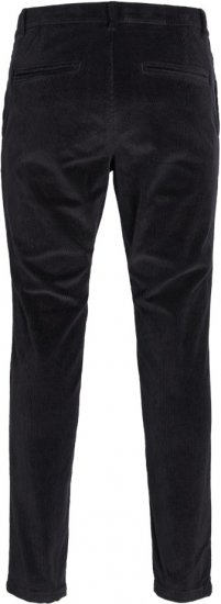 Jack & Jones MARCO Corduroy Chinos Pants Black - Jeans & byxor - Stora Jeans och Stora Byxor