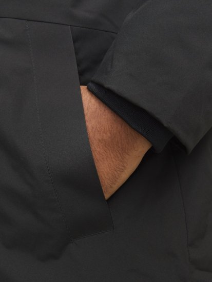 Jack & Jones PAYNE Windproof Parka Black - Jackor - Stora jackor - 2XL-12XL