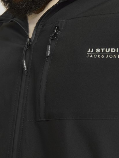 Jack & Jones JJTAYLOR Softshell Jacket Black - Jackor - Stora jackor - 2XL-12XL