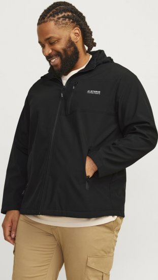 Jack & Jones JJTAYLOR Softshell Jacket Black - Jackor - Stora jackor - 2XL-12XL
