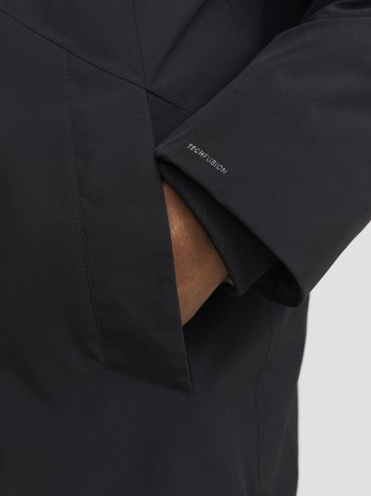 Jack & Jones KEEN Windproof Parka Black - Jackor - Stora jackor - 2XL-12XL