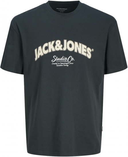 Jack & Jones JORBRONX T-Shirt Dark Green - T-shirts - Stora T-shirts - 2XL-14XL