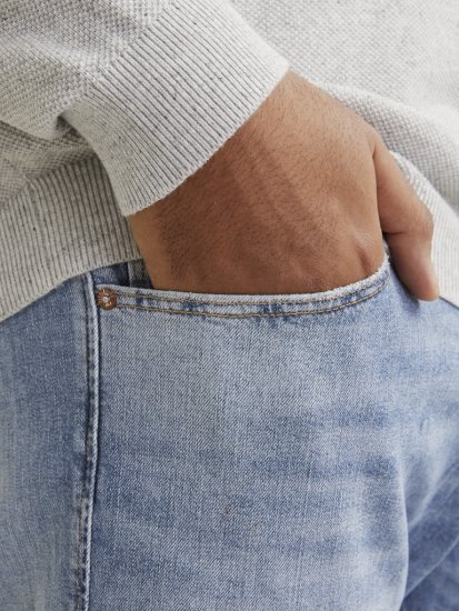 Jack & Jones GLENN CB 625 Jeans Blue Denim - Jeans & byxor - Stora Jeans och Stora Byxor