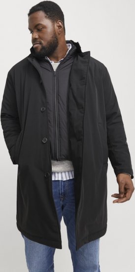 Jack & Jones REMY Windproof Water-resistant Softshell Jacket Black - Jackor - Stora jackor - 2XL-12XL