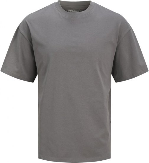 Jack & Jones BRADLEY T-Shirt Grey - T-shirts - Stora T-shirts - 2XL-14XL