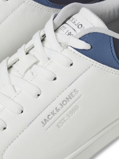 Jack & Jones Jordan Sneakers Bright White/NAVY BLAZER - Herrskor 40-52 - 