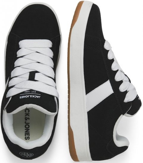Jack & Jones Miles SYN Suede Sneakers Black - Herrskor 40-52 - 