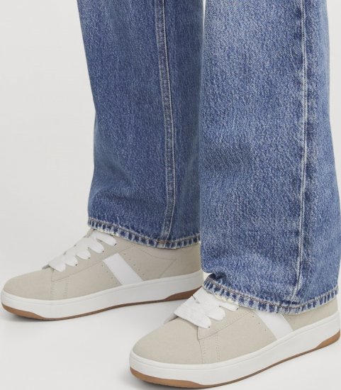Jack & Jones Miles SYN Suede Sneakers Beige - Herrskor 40-52 - 