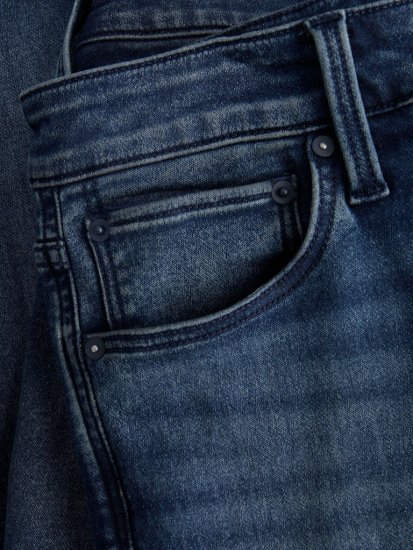 Jack & Jones Glenn Icon SQ 422 Jeans Blue Denim - Jeans & byxor - Stora Jeans och Stora Byxor