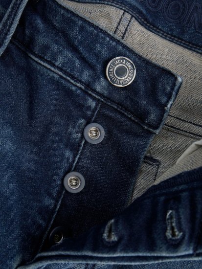 Jack & Jones Glenn Icon SQ 422 Jeans Blue Denim - Jeans & byxor - Stora Jeans och Stora Byxor