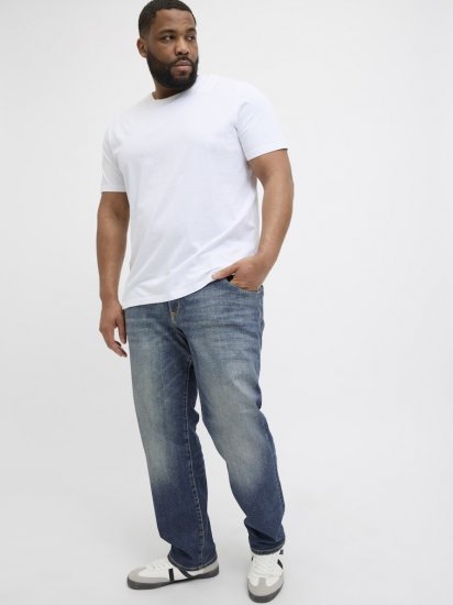 Jack & Jones Mike Fox CB 082 Jeans Blue Denim - Jeans & byxor - Stora Jeans och Stora Byxor