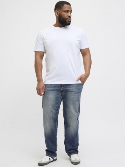 Jack & Jones Mike Fox CB 082 Jeans Blue Denim - Jeans & byxor - Stora Jeans och Stora Byxor