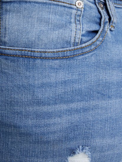Jack & Jones Liam Jeans Blue Denim - Jeans & byxor - Stora Jeans och Stora Byxor