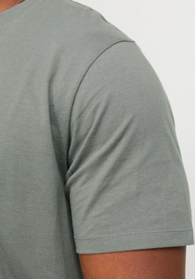 Jack & Jones NOA Crew Neck T-Shirt Grey - T-shirts - Stora T-shirts - 2XL-14XL