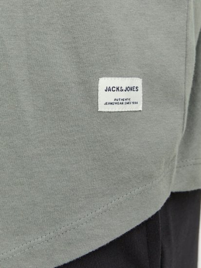 Jack & Jones NOA Crew Neck T-Shirt Grey - T-shirts - Stora T-shirts - 2XL-14XL