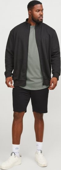 Jack & Jones NOA Crew Neck T-Shirt Grey - T-shirts - Stora T-shirts - 2XL-14XL