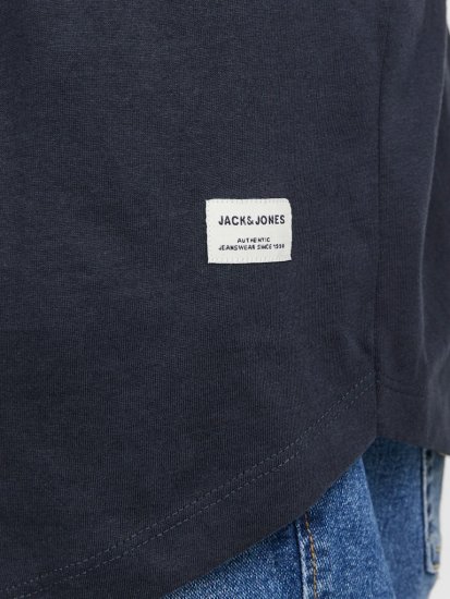 Jack & Jones NOA Crew Neck T-Shirt Navy Blazer - T-shirts - Stora T-shirts - 2XL-14XL