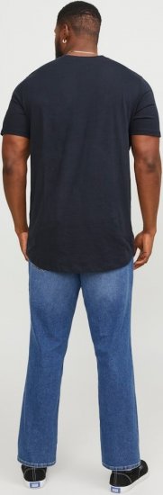 Jack & Jones NOA Crew Neck T-Shirt Navy Blazer - T-shirts - Stora T-shirts - 2XL-14XL