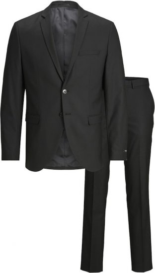 Jack & Jones FRANCO Suit Black - Kostymer och kavajer - Kostymer i stora storlekar