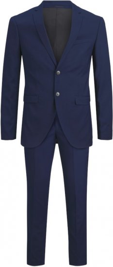 Jack & Jones FRANCO Suit Medieval Blue - Kostymer och kavajer - Kostymer i stora storlekar