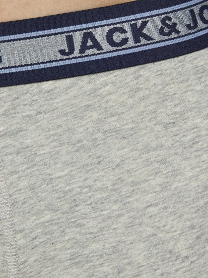 Jack & Jones OLIVER Trunks 5-Pack Dark Grey Melange - Underkläder & badkläder - Stora underkläder för män