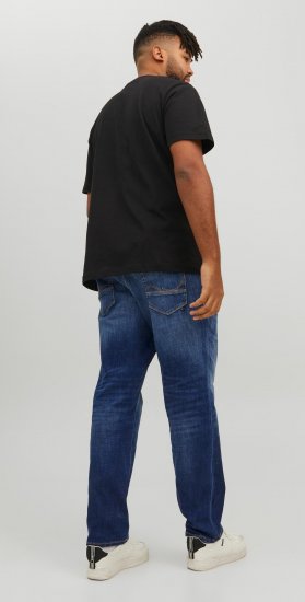 Jack & Jones GLENN FOX GE 348 Jeans Blue Denim - Jeans & byxor - Stora Jeans och Stora Byxor